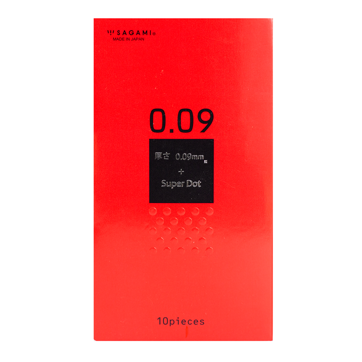 Bao cao su Sagami SuperDot 0.09 – Hộp 10 chiếc